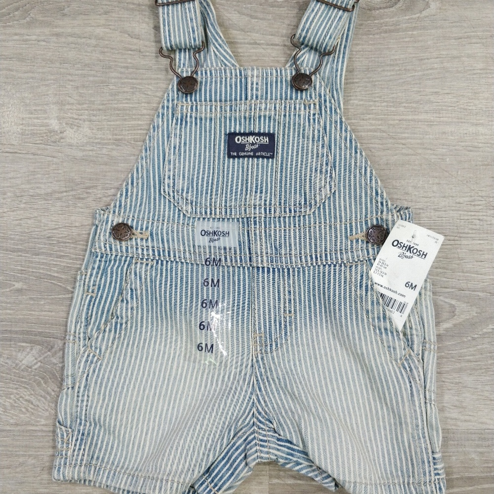 6m Oshkosh Pinstripe Overalls